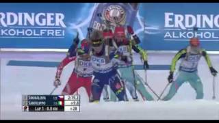 EPIC LAST LOOP  Biathlon World Cup 1 20152016  Womens Pursuit Race [upl. by Lida]