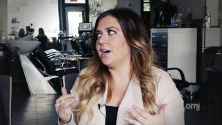 How Lauren Manzo revealed her surprise pregnancy to mom Caroline [upl. by Ecraep]