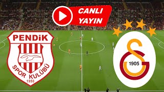 GALATASARAY PENDİKSPOR MAÇI CANLI İZLE [upl. by Kcirrez444]