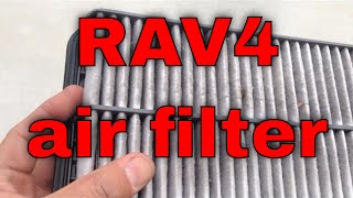 Simple FOLLOW engine air filter Replacement Toyota RAV4 √ Fix it Angel [upl. by Frayda]