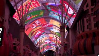 Fremont Street Experience Las Vegas Light Show Full HD [upl. by Wayland]