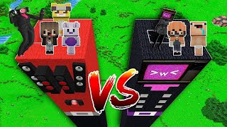 RETO DE LAS TORRES SKIBIDI TITAN TV MAN VS TV WOMAN 😱📺 MINECRAFT [upl. by Aletta]