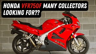 Honda VFR750F Honda Threw The Proverbial Kitchen Sink At The Bike And The Engine In Particular [upl. by Eelsha]