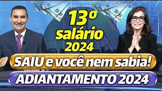 INSS DEFINE NOVO CALENDÁRIO de PAGAMENTO 13 salário 2024 para APOSENTADOS  VEJA DATAS e VALORES [upl. by Chladek]