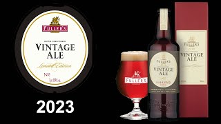 Fullers 2023 Vintage Ale [upl. by Ahsahs]