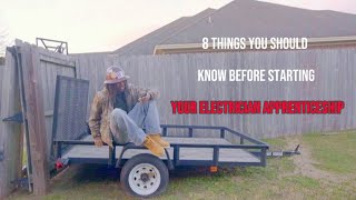 8 Things You Should Know before starting your Electrician Apprenticeship  Day in the life Vlog [upl. by Amalia52]