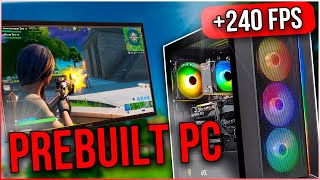 Best Prebuilt Gaming PCs for FORTNITE in 2024 240 FPS 😱 [upl. by Harshman589]