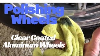 Polishing Wheels How do you polish clear coated alloy wheels [upl. by Serge]