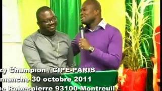 Dezy Champion en prestation au CIPEPARIS  Montreuil [upl. by Murtagh928]