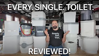 Every Toilet for Vanlife  Reviewed [upl. by Ahsot]