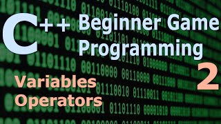 Beginner C Game Programming DirectX VariablesOperators Tutorial 2 [upl. by Eilime]