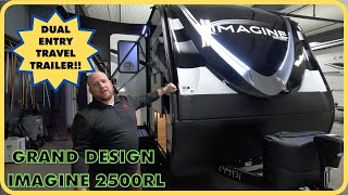 Great Dual Entry Travel Trailer  2023 Grand Design Imagine 2500RL [upl. by Basile637]