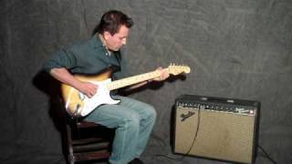 1966 Fender Deluxe Reverb Demo  Billy Penn 300guitarscom [upl. by Ahsinelg529]