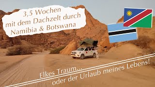 Mit dem Dachzelt durch Namibia amp Botswana Reisereportage mit Geländewagen [upl. by Karyn]