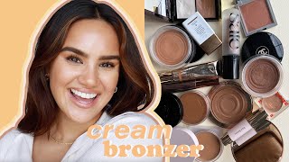 All About Cream Bronzers  My collection  recommendations [upl. by Soinski310]