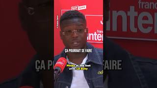 Le sourire de Ninho à la fin ça annonce un truc nan  Crédits  France Inter ninho rap shorts [upl. by Venice]