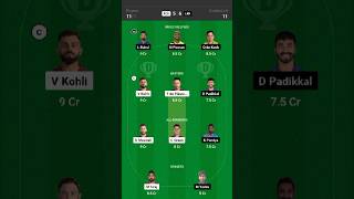 RCB vs LSG Dream 11 TEAM PITCH REPORT 🔥 FANTASY TIPS LIVE STREAMING [upl. by Aibun]