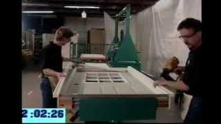 Acrobat Metal Door Prehanging Machine  WWWKVALINCCOM [upl. by Silra]