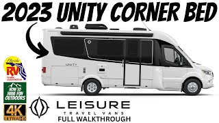 New 2023 Unity Corner Bed Class C RV Walkthrough  Leisure Travel Vans [upl. by Berneta]