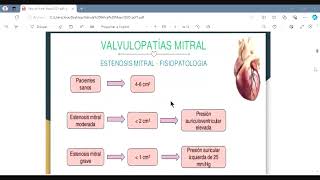 Cardiopatía valvular mitral y tricuspidea  AngioCardiología  sem 7 [upl. by Gregrory]