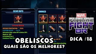 Obeliscos quais são os melhores  Marvel Future Fight [upl. by Euqirne]