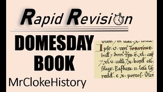 GCSE History Rapid Revision The Domesday Book [upl. by Ahsauqram]