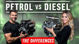 PETROL vs DIESEL Engines  Every Differences Explained in 8 Minutes [upl. by Cyb]