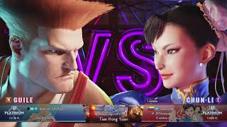 Street Fighter 6 Chunli vs Guile [upl. by Laurette]