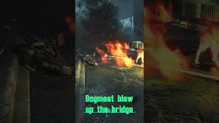 Dogmeat blows up bridge  Fallout 4 shorts fallout gaming [upl. by Trout272]