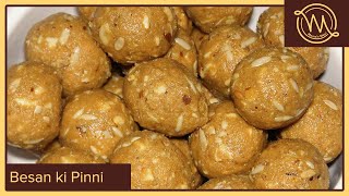 Besan Ki Pinni  Mamas Meal  Complete Recipe And Quick Lesson [upl. by Imhsar557]