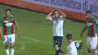 HIGHLIGHTS TERNANAFROSINONE 01 38a GIORNATA SERIE B 20142015 [upl. by Sisely834]