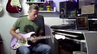 Riviera Paradise  Stevie Ray Vaughan Cover  Squier Classic Vibe Strat [upl. by Leyes]