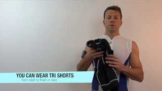 What to Wear on Triathlon Race Day for Men by School of Tri [upl. by Eilrebma]