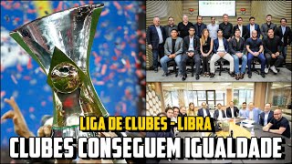 Nova LIGA BRASILEIRA Clubes da LIBRA vencem FLAMENGO e CORINTHIANS e CONSEGUE IGUALDADE [upl. by Schroth177]