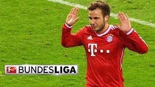 Götze Robben and Müller Score Goals as Bayern Defeat Dortmund 30 [upl. by Haskins]