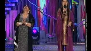 Madhuri Dixit with Saroj Khan on Jhalak Dikhla Ja [upl. by Anawek]