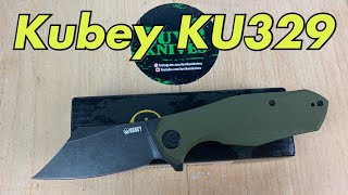 Kubey KU329 Cleaver  includes disassembly a cleaver style blade in a budget EDC [upl. by Lanni]