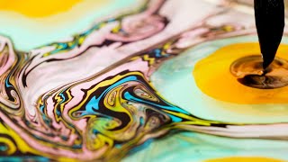 The Art of Suminagashi Japanese Marbling  Craft Therapy  Apartment Therapy [upl. by Gretel]