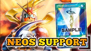 New Awesome Neos Support  YuGiOh Rush Duel  Thoughts and Deck Testing [upl. by Elmer]