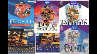 Microsoft Encarta 94  99 Intros [upl. by Bergin996]