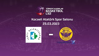 İzmit Belediyespor  Tourısm X Boğaziçi Basketbol TKBL 27Hafta [upl. by Heilner952]