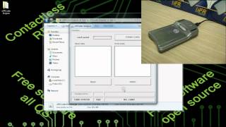 RFID Mifare and NFC Reader Writer Programing  Java uFRCoder Simplest software review Windows [upl. by Enattirb]