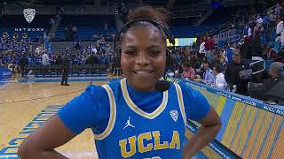 UCLA’s Londynn Jones joins Pac12 Networks after scoring a careerhigh 22 points vs USC [upl. by Ed]