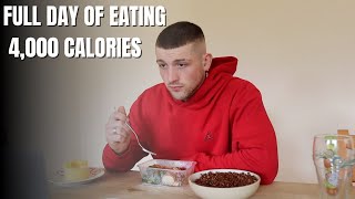 Full Day Of Eating 4000 Calories  Day In The Life [upl. by Rosenkranz]