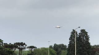 Boeing 787 Aireuropa landing at Ezeiza with air transit American Airlines behind 11102023 [upl. by Arlena953]