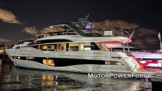 Yacht Walkaround  2023 Princess Y85 [upl. by Ailegra]