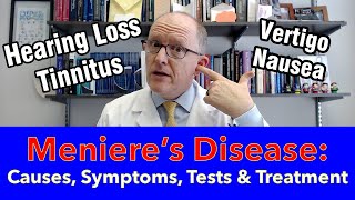 Ménières Disease Causes Symptoms Tests amp Treatment [upl. by Anaele564]