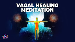 Vagal Healing Meditation For Gut Health  Healing The BrainGut Axis  VAGUS NERVE STIMULATION MUSIC [upl. by Etnohc]