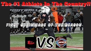 1 Athlete In the Country Lil Bro Scrimmage Vlog [upl. by Giles]