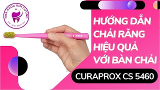 Hướng dẫn chải răng hiệu quả với bạn chải Curaprox CS 5460  Tt niềng răng quốc tế Diamond [upl. by Brenda]